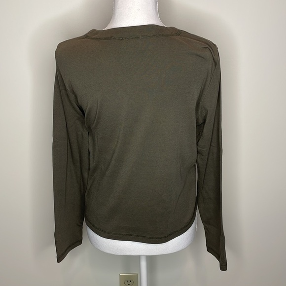 Fiorlini Dark Green L/S Top. Large - Picture 4 of 7